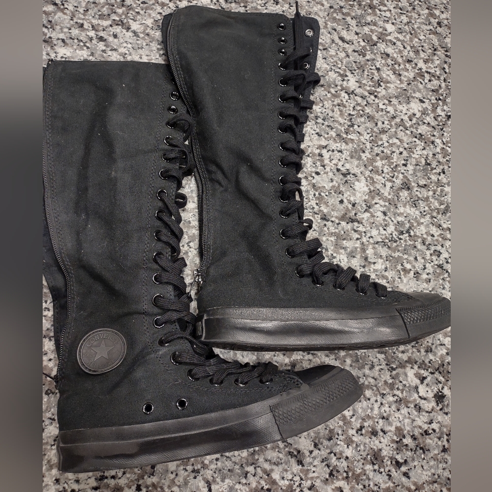 Knee high Converse